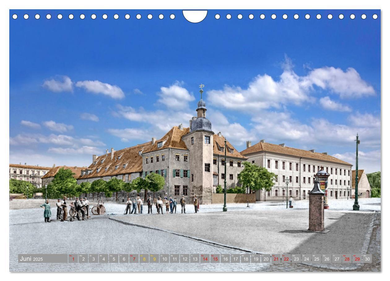 Bild: 9783383810527 | Leipzig zur Kaiserzeit in Farbe (Wandkalender 2025 DIN A4 quer),...