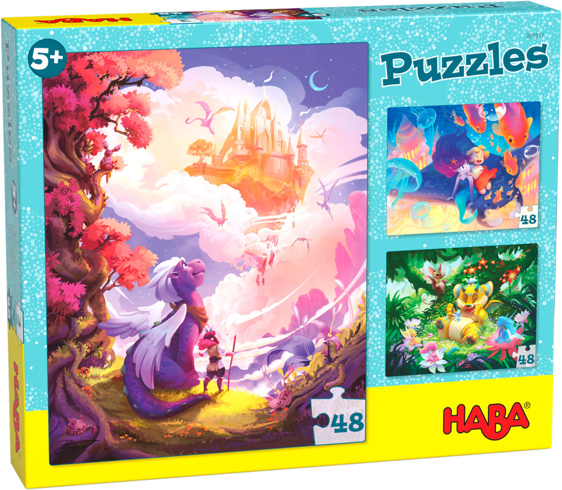 Cover: 4010168254487 | HABA Puzzle Im Fantasieland (Kinderpuzzle) | Stephanie Böhm | Spiel