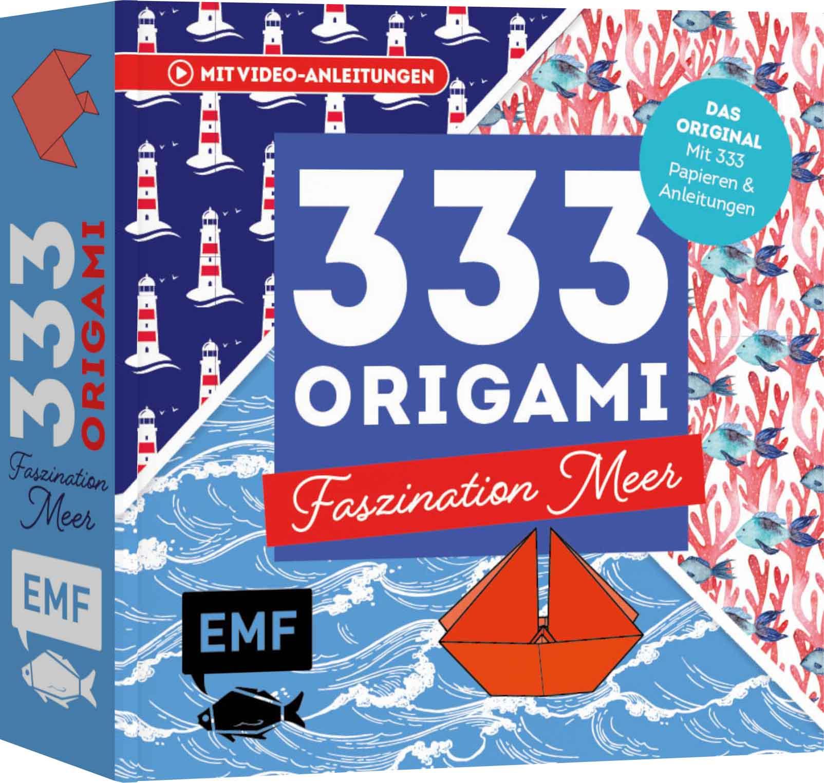 Cover: 9783745927184 | 333 Origami - Faszination Meer - Maritime Papiere falten | Taschenbuch