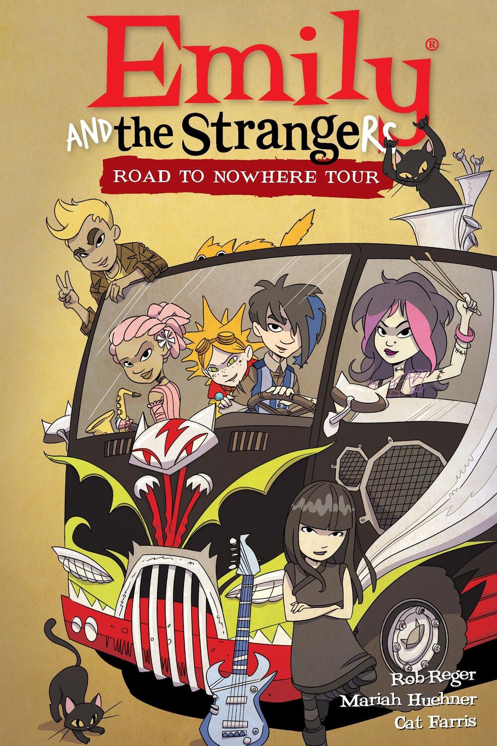 Cover: 9781506700588 | Emily and the Strangers Volume 3: Road to Nowhere Tour | Reger (u. a.)