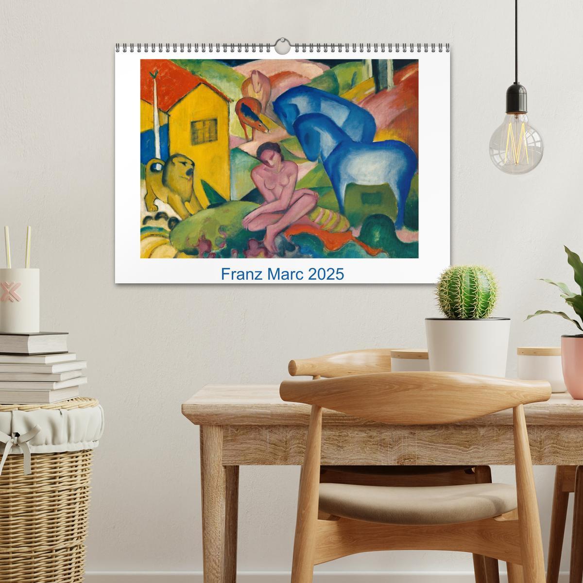 Bild: 9783435324453 | Franz Marc 2025 (Wandkalender 2025 DIN A3 quer), CALVENDO...