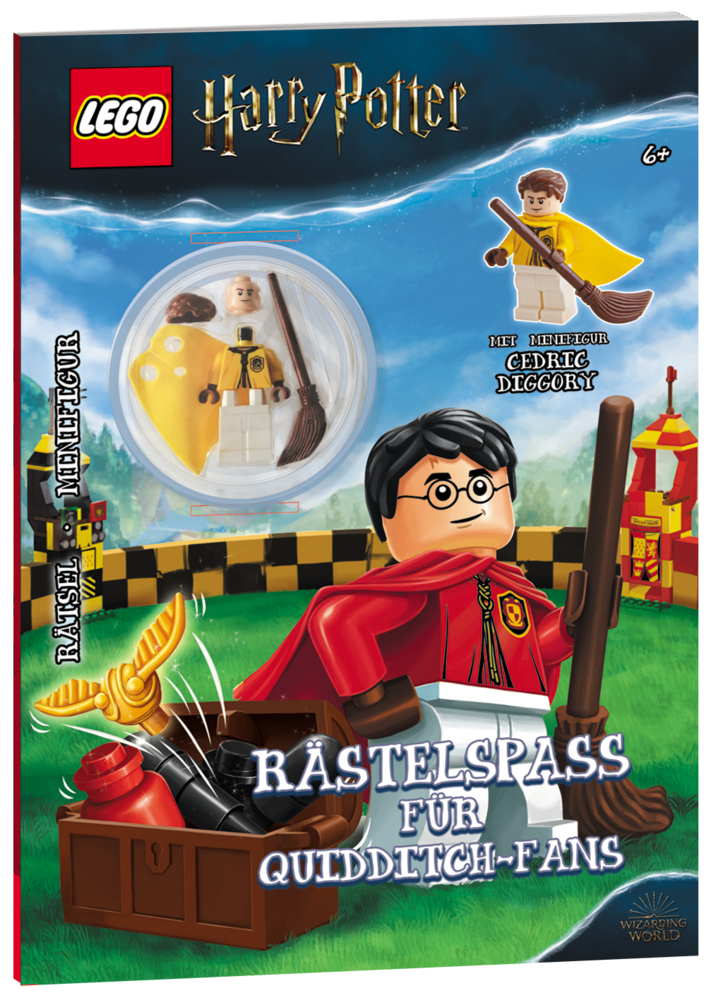 Cover: 9783960805816 | LEGO® Harry Potter(TM) - Rätselspaß für Quidditch-Fans, m. Minifigur