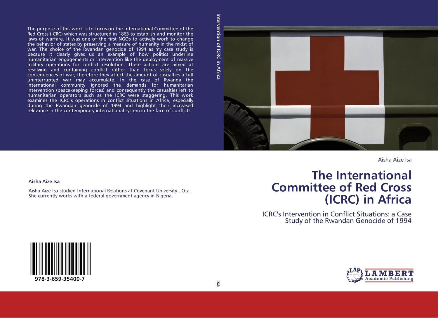 Cover: 9783659354007 | The International Committee of Red Cross (ICRC) in Africa | Isa | Buch