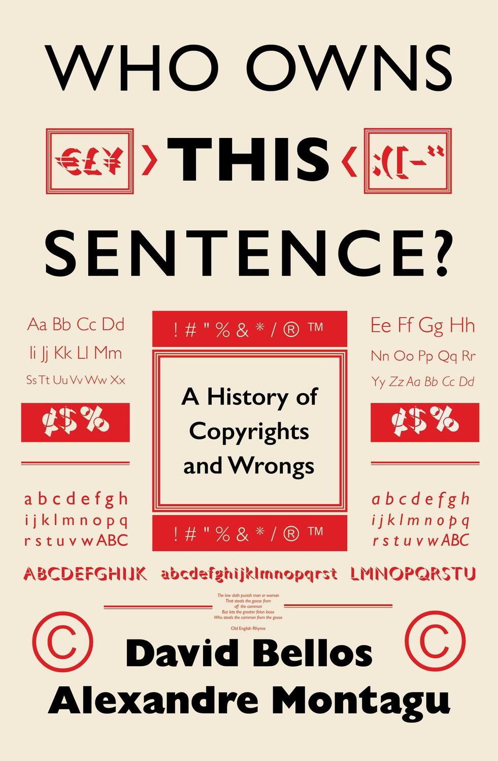 Cover: 9781914495878 | Who Owns This Sentence? | A History of Copyrights and Wrongs | Buch