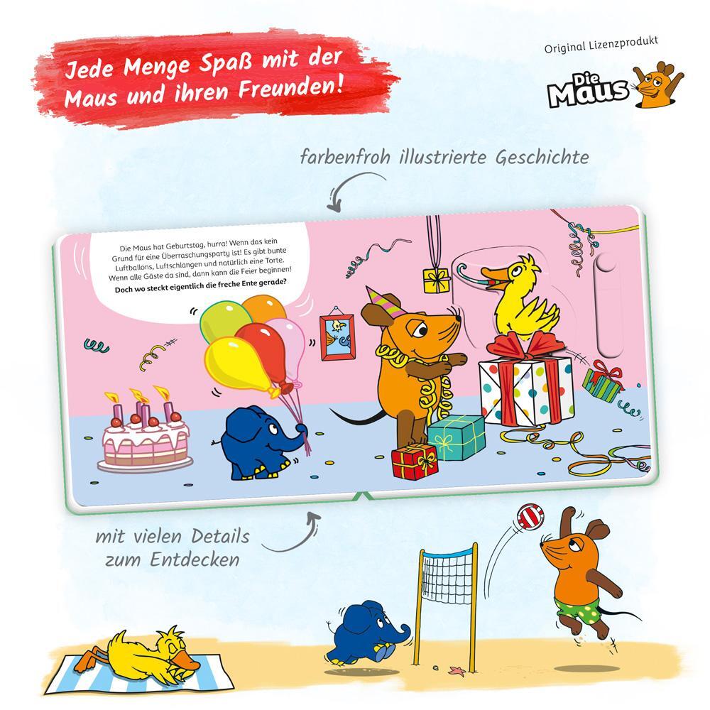 Bild: 9783965526235 | Trötsch Die Maus Pappenbuch Mein erstes Spielbuch | Trötsch Verlag