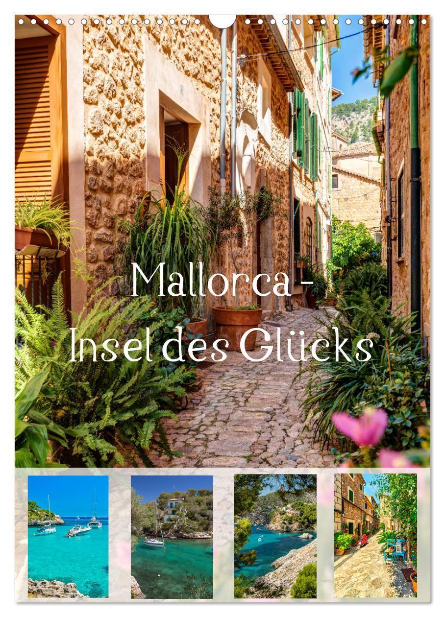 Cover: 9783435972142 | Mallorca - Insel des Glücks (Wandkalender 2025 DIN A3 hoch),...