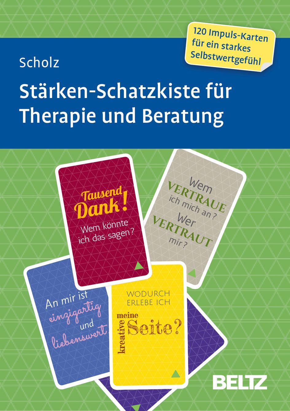 Cover: 4019172100001 | Stärken-Schatzkiste für Therapie und Beratung | Falk Scholz | Box