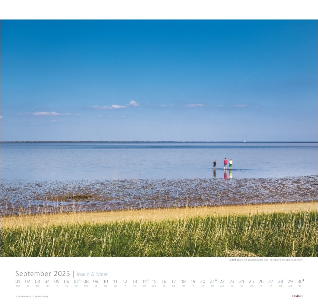 Bild: 9783964023247 | Inseln und Meer Edition Kalender 2025 | Kalender | Spiralbindung