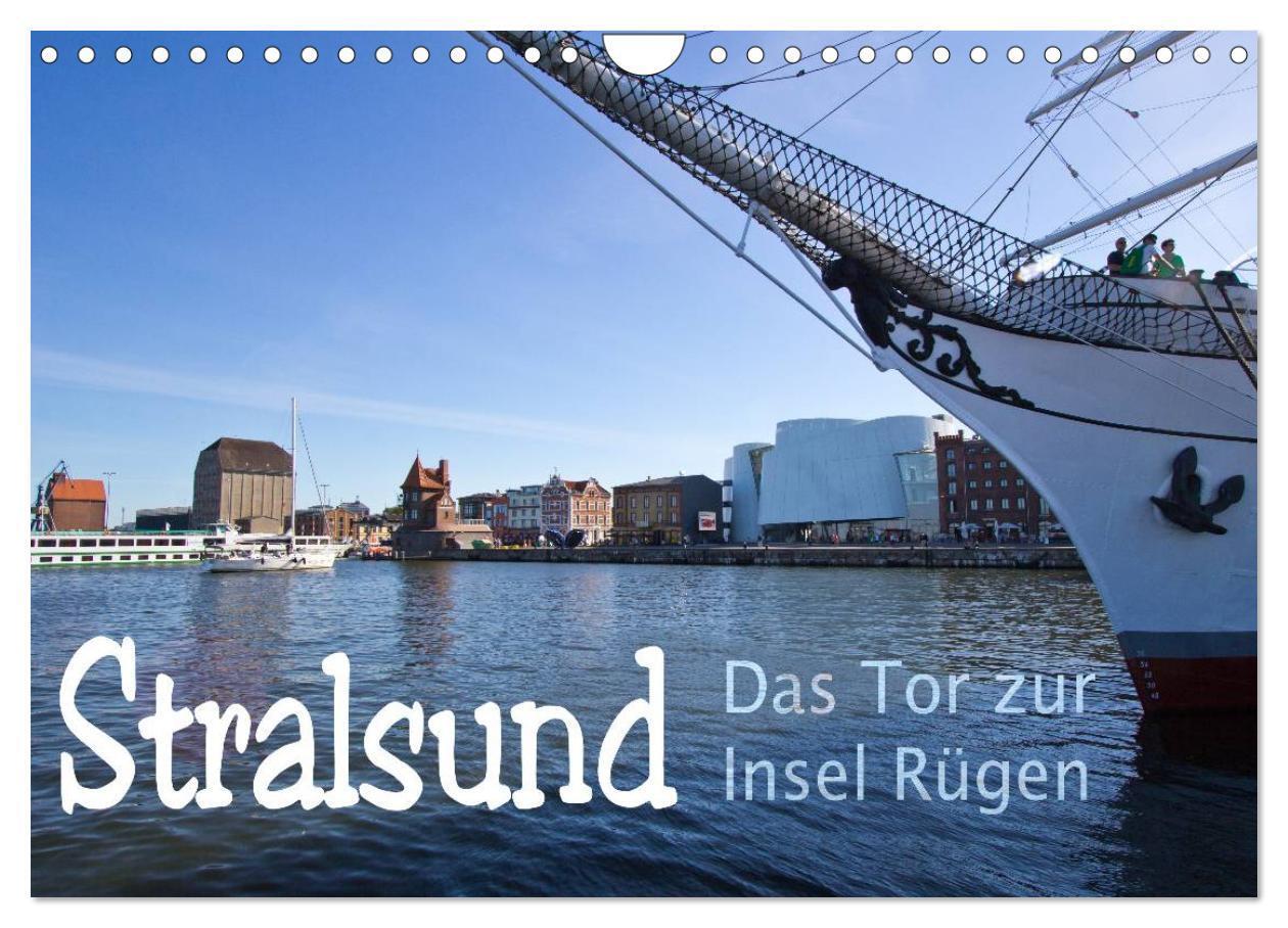 Cover: 9783383357527 | Stralsund. Das Tor zur Insel Rügen (Wandkalender 2024 DIN A4 quer),...