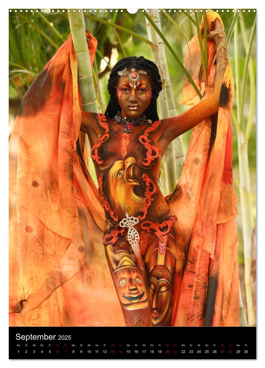 Bild: 9783435945009 | Equatorial Guinea Bodypainting Festival "Origins" (Wandkalender...