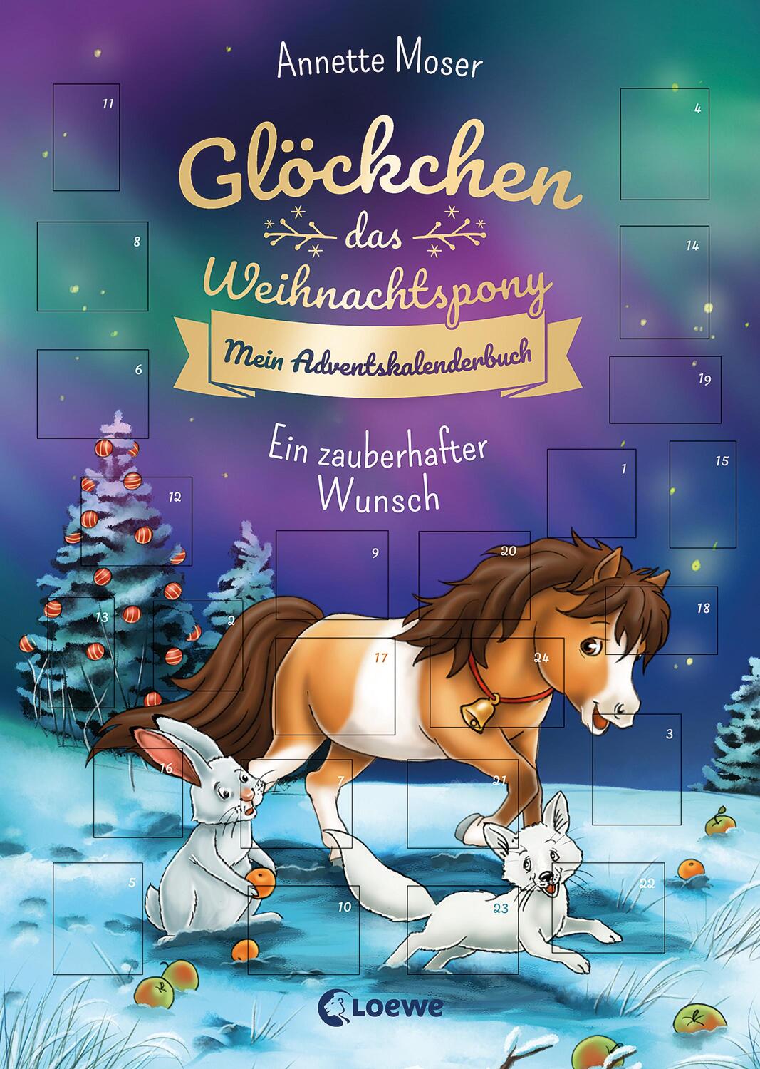 Cover: 9783743216396 | Glöckchen, das Weihnachtspony Mein Adventskalenderbuch - Ein...