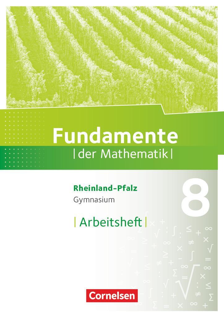 Cover: 9783060080199 | Fundamente der Mathematik 8. Schuljahr - Rheinland-Pfalz -...
