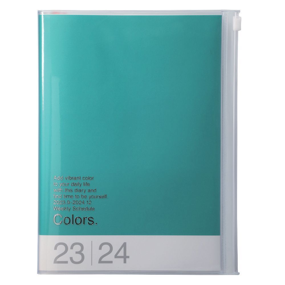 Cover: 4550045107111 | MARK'S 2023/2024 Taschenkalender A5 vertikal, COLORS, Green | Kalender