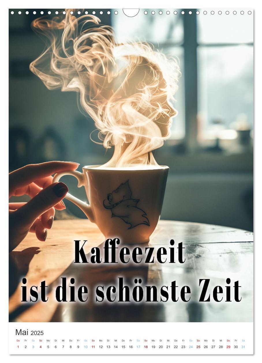 Bild: 9783383820151 | Kaffeegenuss für die Seele (Wandkalender 2025 DIN A3 hoch),...