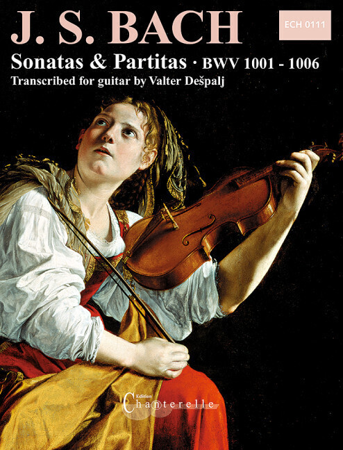 Cover: 9790204701117 | Sonaten &amp; Partiten | BWV 1001-1006. Gitarre., Dt/engl | Bach | 144 S.