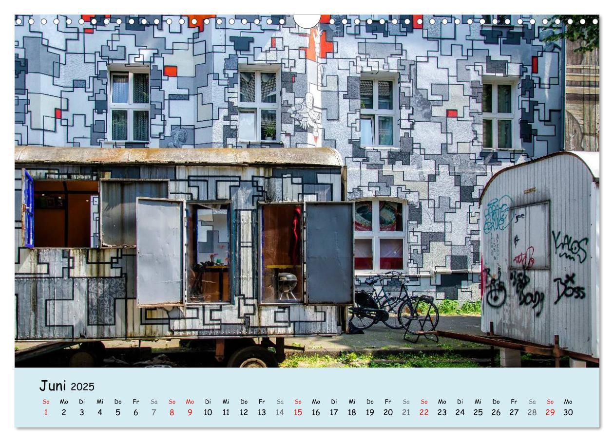 Bild: 9783435610921 | Düsseldorf - Die Kiefernstraße (Wandkalender 2025 DIN A3 quer),...