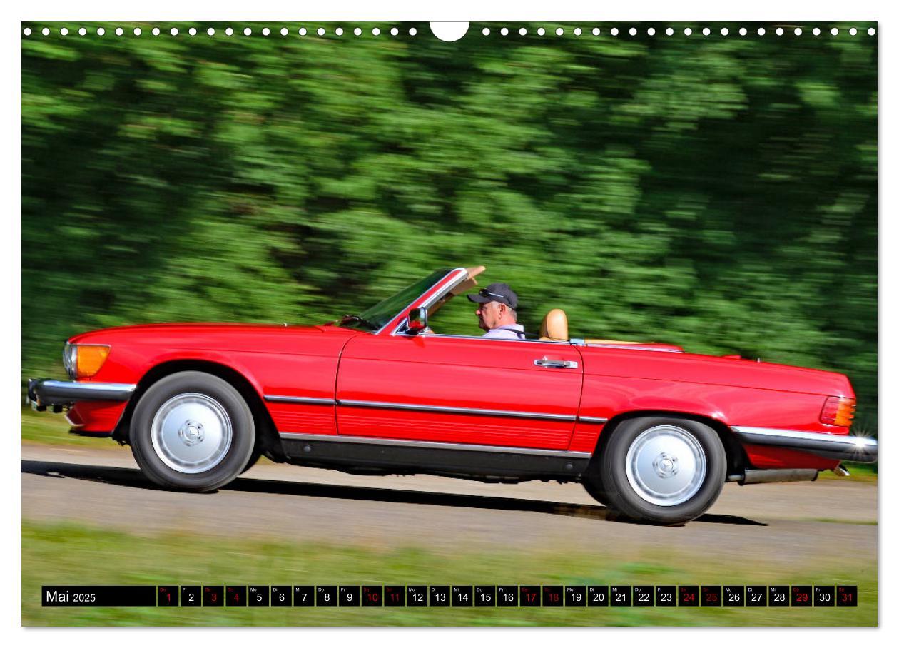 Bild: 9783435208982 | Ein Stern für Amerika - Mercedes Benz 560 SL (Wandkalender 2025 DIN...