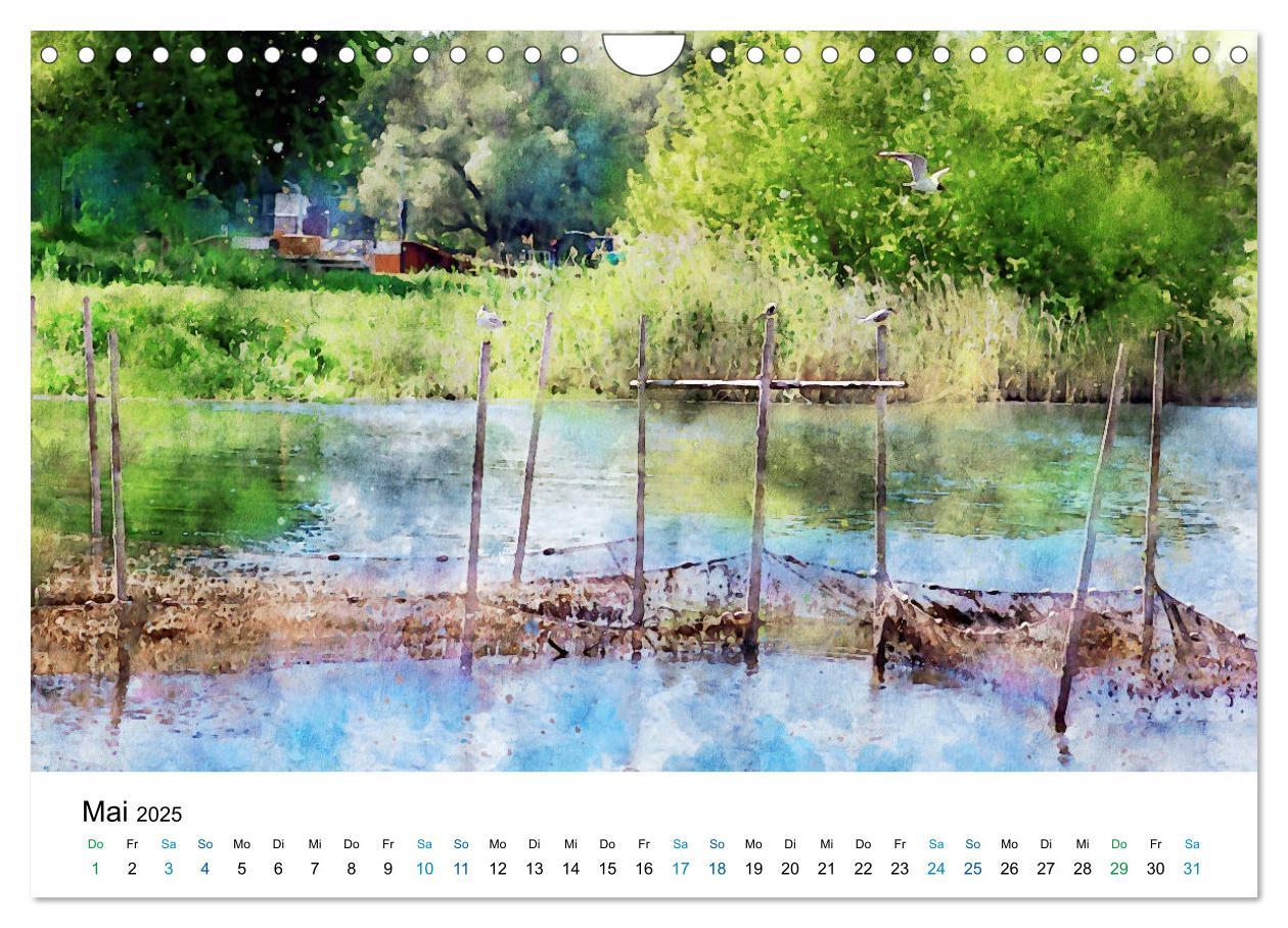 Bild: 9783435143474 | Havelland in Aquarell (Wandkalender 2025 DIN A4 quer), CALVENDO...