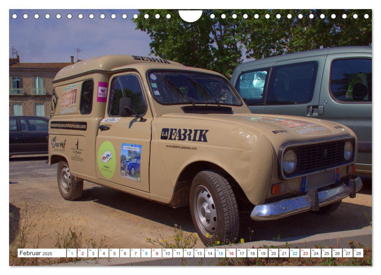 Bild: 9783383859311 | Renault 4 - Kultfahrzeug und Wegbegleiter (Wandkalender 2025 DIN A4...