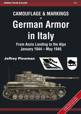 Cover: 9788360672358 | Camouflage &amp; Markings of German Armor in Italy | Plowman Jeffrey