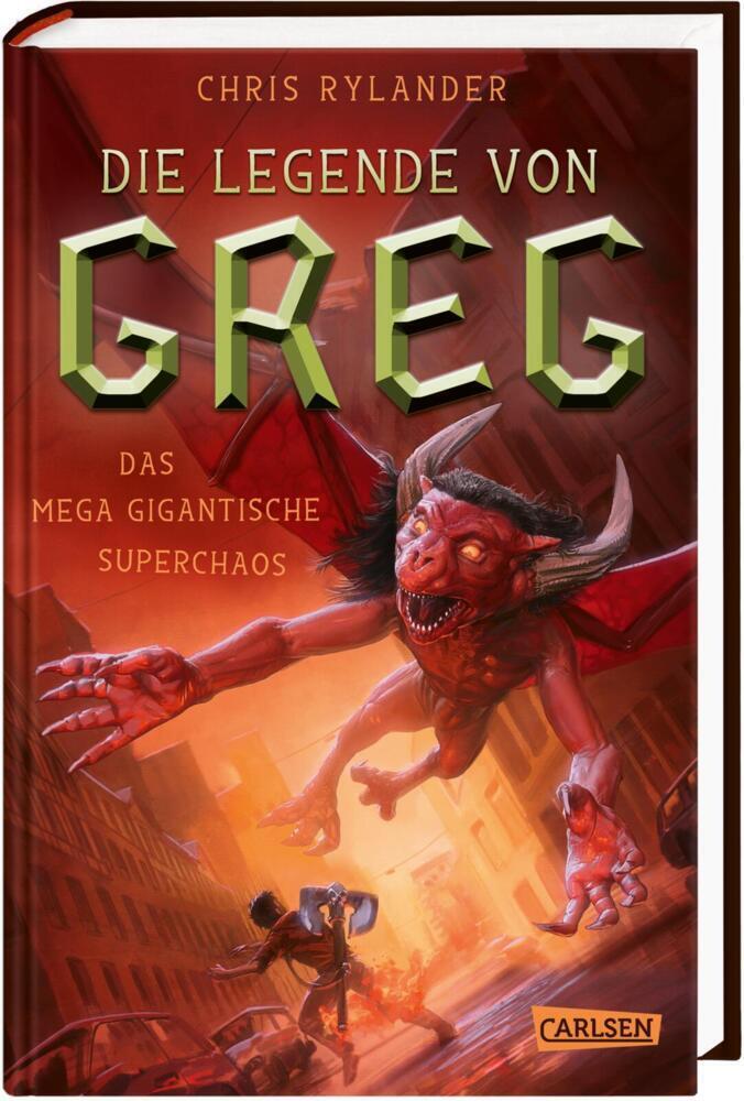 Cover: 9783551553898 | Die Legende von Greg 2: Das mega-gigantische Superchaos | Rylander