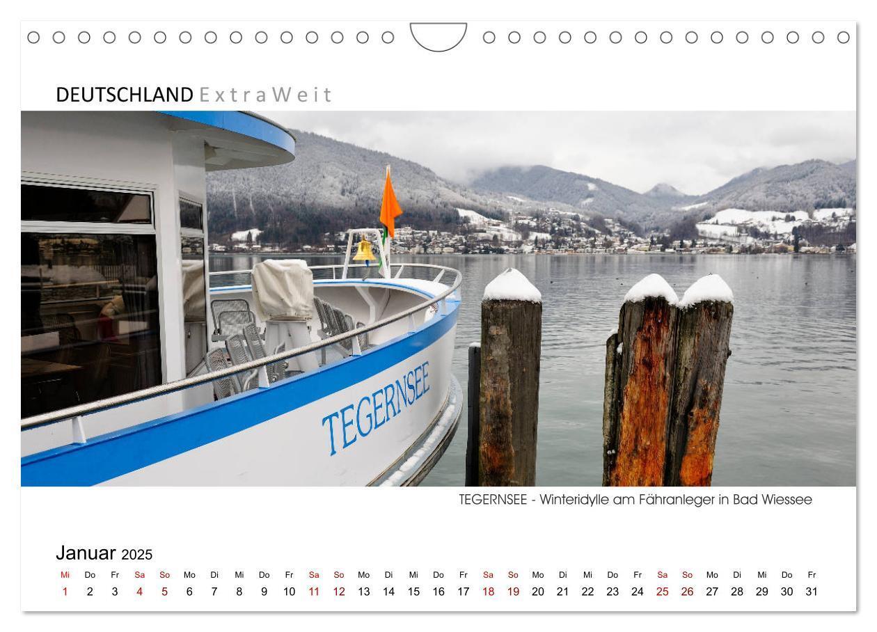 Bild: 9783383797293 | Weißblaue Impressionen vom Tegernsee (Wandkalender 2025 DIN A4...