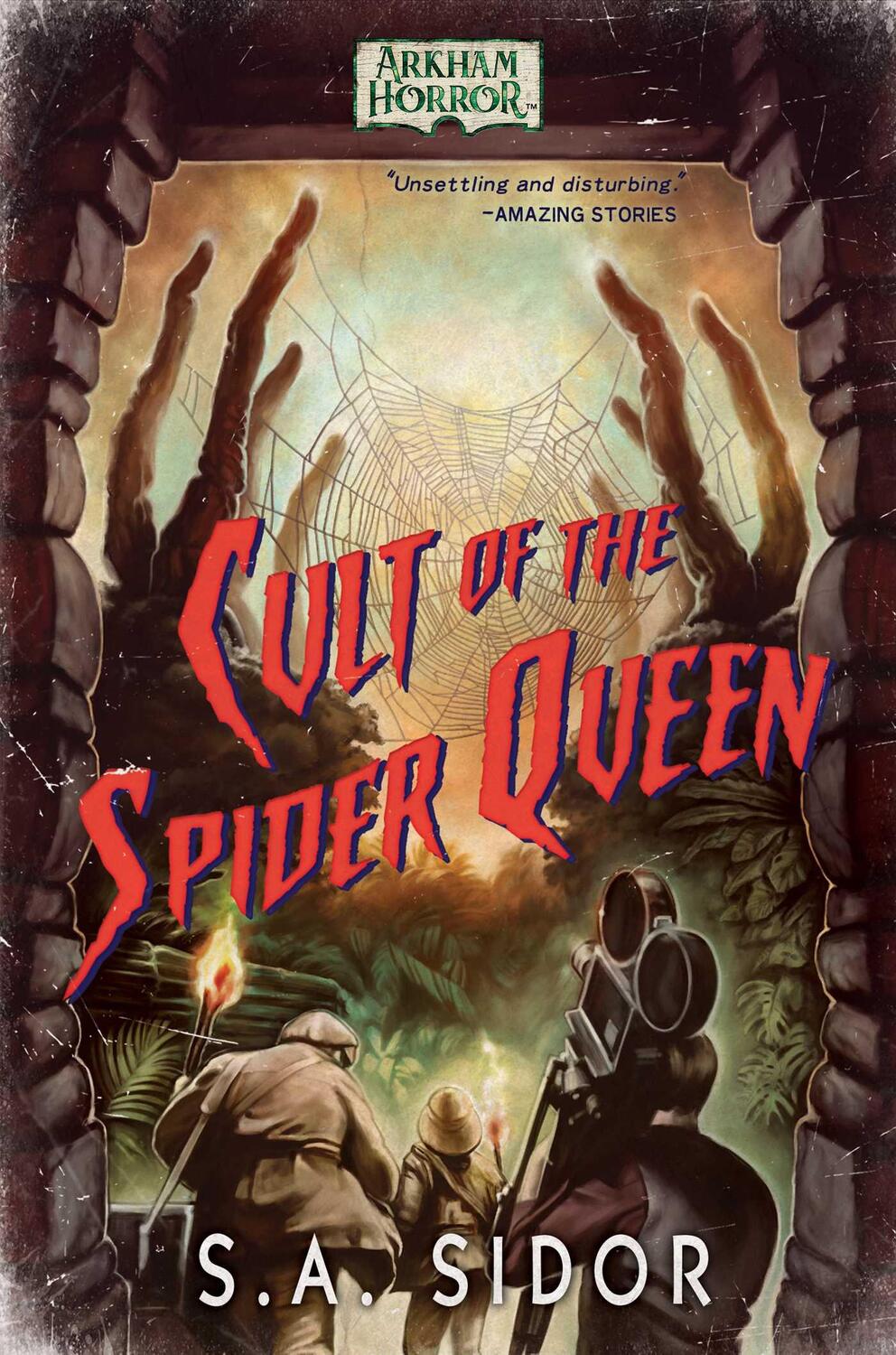 Cover: 9781839080821 | Cult of the Spider Queen | An Arkham Horror Novel | S A Sidor | Buch