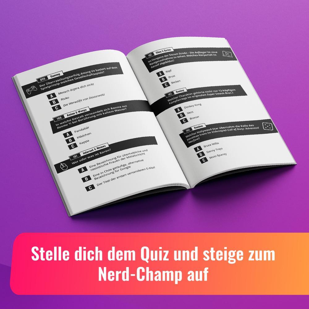 Bild: 9783985610341 | Das ultimative Quiz für Nerds | Edgar Rommel | Taschenbuch | Nucleo