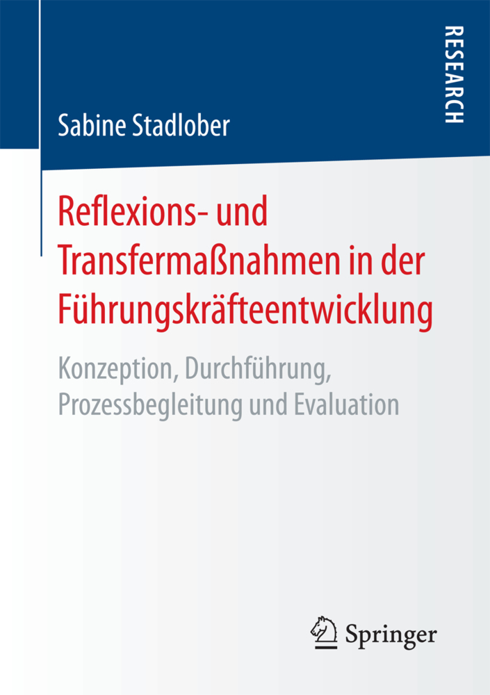 Cover: 9783658154479 | Reflexions- und Transfermaßnahmen in der Führungskräfteentwicklung