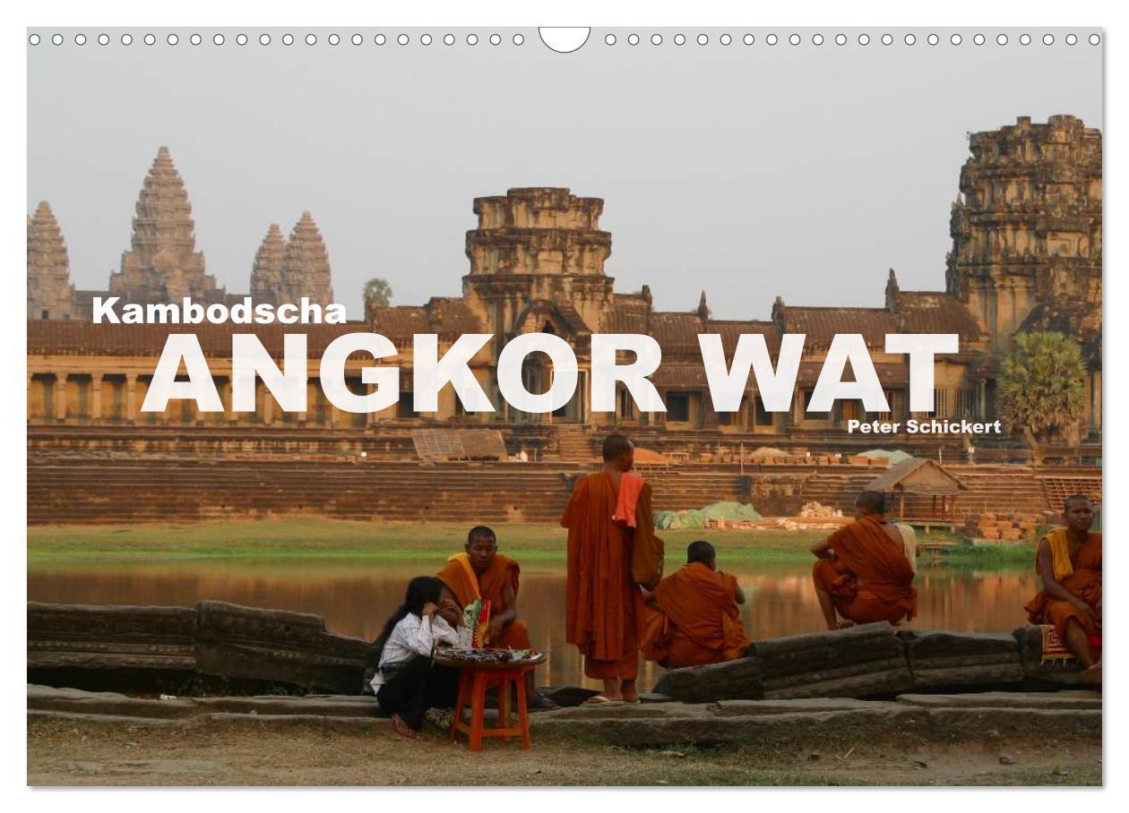 Cover: 9783435724406 | Kambodscha - Angkor Wat (Wandkalender 2025 DIN A3 quer), CALVENDO...