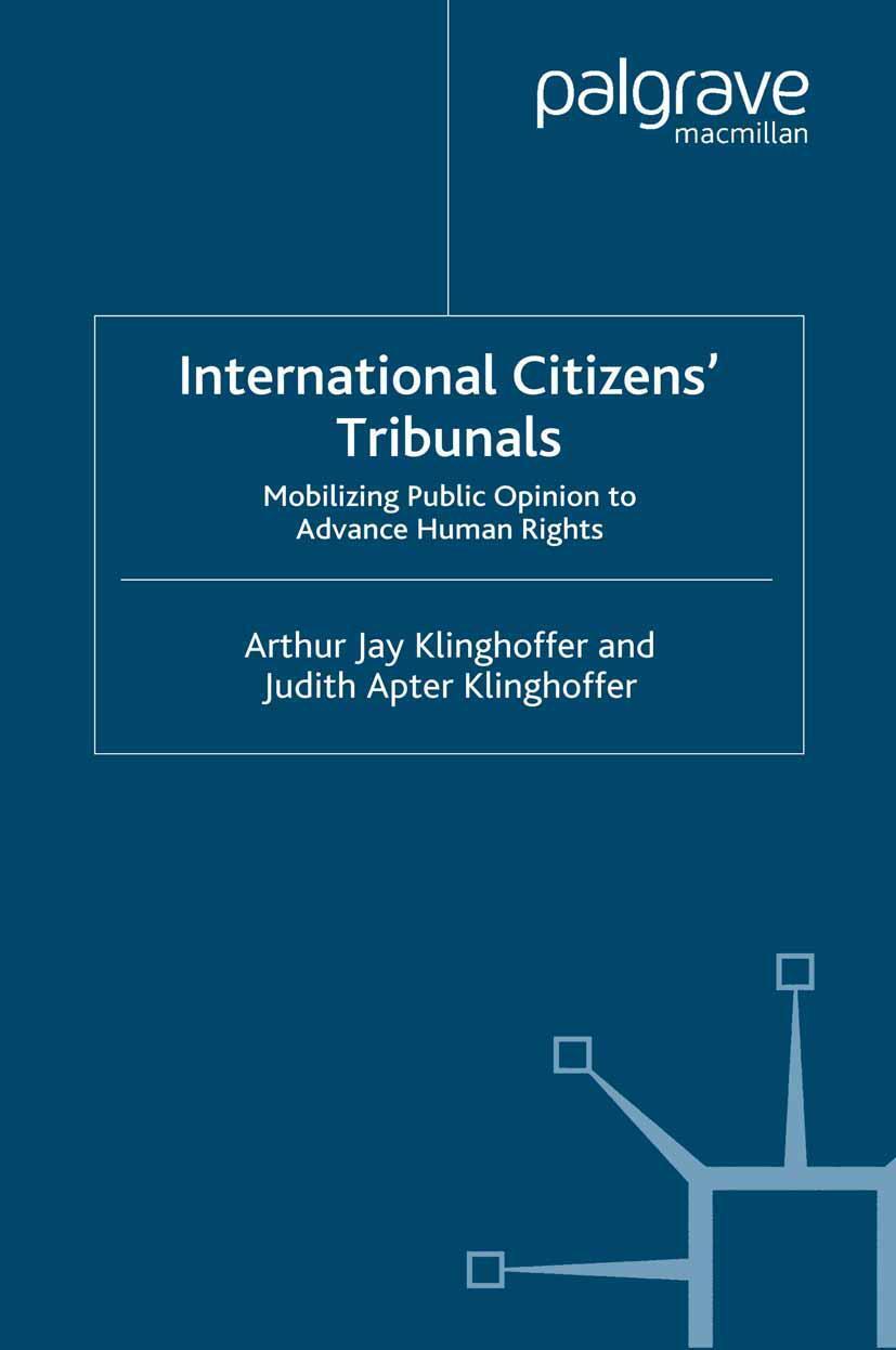 Cover: 9781349387601 | International Citizens' Tribunals | A. Klinghoffer | Taschenbuch | X