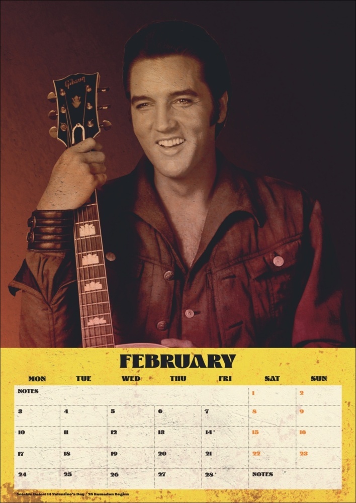 Bild: 9783840196720 | Elvis Posterkalender 2025 | Kalender | Spiralbindung | 14 S. | 2025