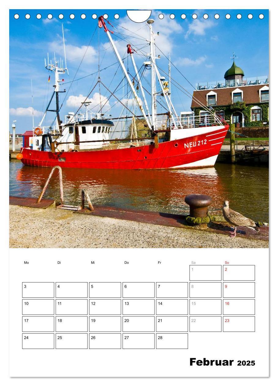 Bild: 9783457056981 | Neuharlingersiel Hafenromantik / Planer (Wandkalender 2025 DIN A4...