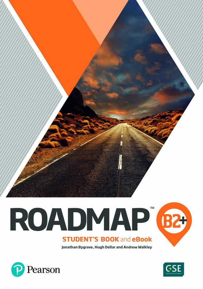 Cover: 9781292393131 | Roadmap B2+ Student's Book &amp; Interactive eBook with Digital...