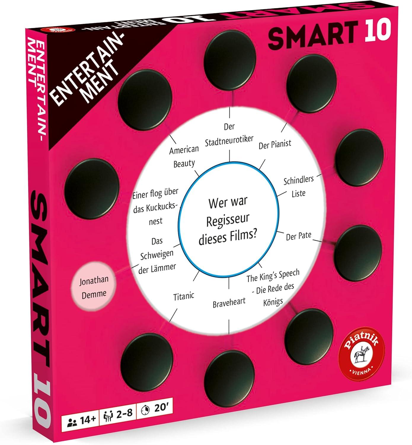 Cover: 9001890724497 | Smart 10 Zusatzfragen-Entertainmwent | Spiel | 7244 | Deutsch | 2022