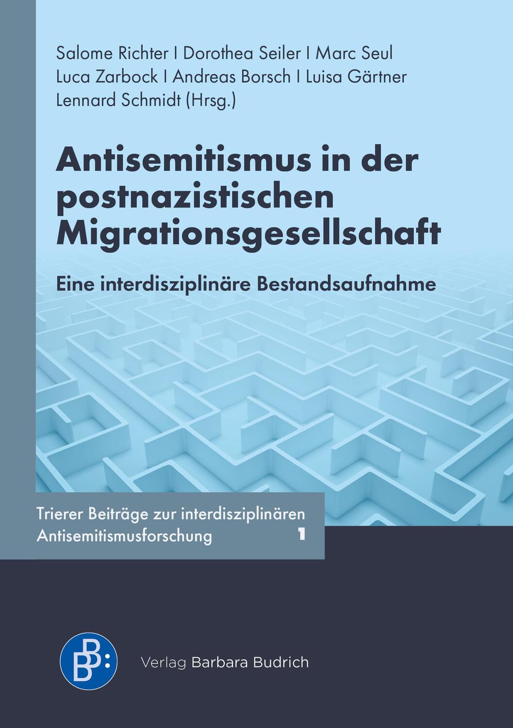 Cover: 9783847430216 | Antisemitismus in der postnazistischen Migrationsgesellschaft | Buch