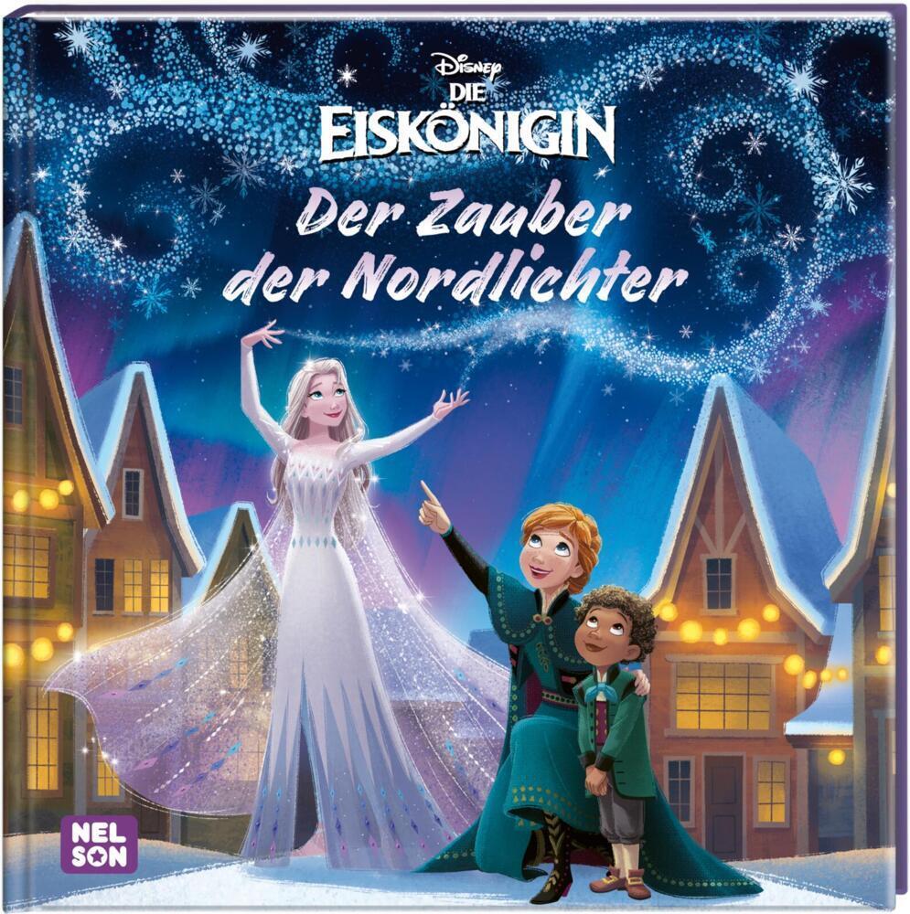 Cover: 9783845121451 | Disney Eiskönigin: Der Zauber der Nordlichter | Bilderbuch mit Glitzer