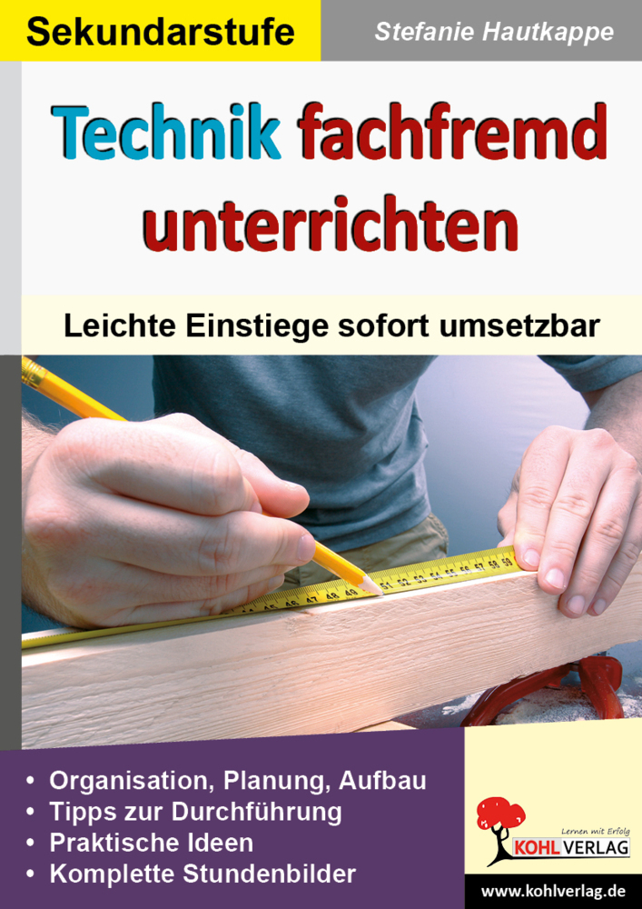 Cover: 9783866324831 | Technik fachfremd unterrichten | Stefanie Hautkappe | Taschenbuch