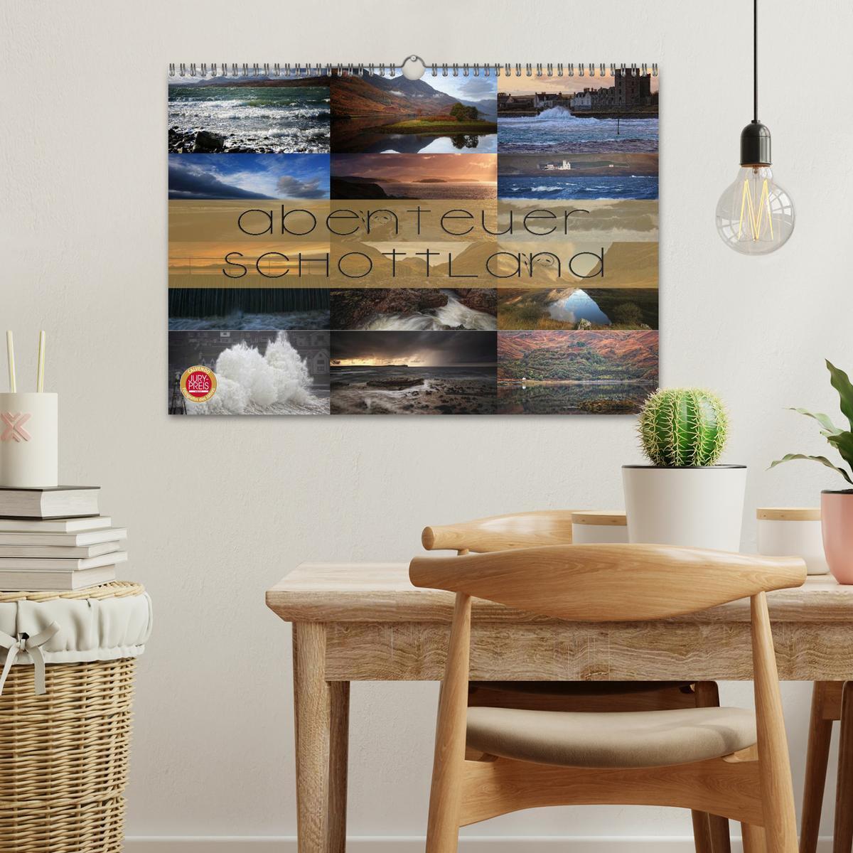 Bild: 9783435754106 | Abenteuer Schottland (Wandkalender 2025 DIN A3 quer), CALVENDO...