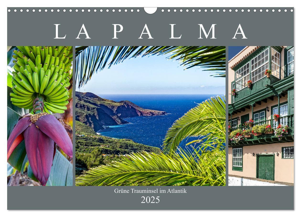 Cover: 9783435332649 | La Palma - Grüne Trauminsel im Atlantik (Wandkalender 2025 DIN A3...