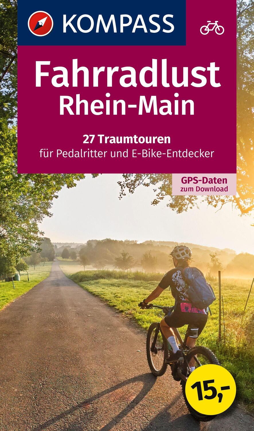 Cover: 9783991541288 | Fahrradlust Rhein-Main | Taschenbuch | KOMPASS Fahrrad-Sammelband