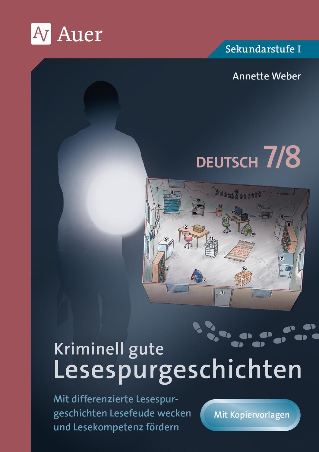 Cover: 9783403085775 | Kriminell gute Lesespurgeschichten Deutsch 7-8 | Annette Weber | 2022