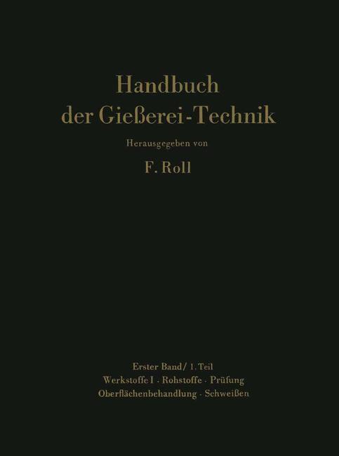 Cover: 9783642869501 | Handbuch der Gießerei-Technik | Franz Roll | Taschenbuch | Paperback