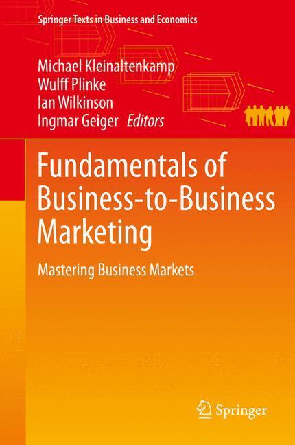 Cover: 9783319124629 | Fundamentals of Business-to-Business Marketing | Buch | VII | Englisch