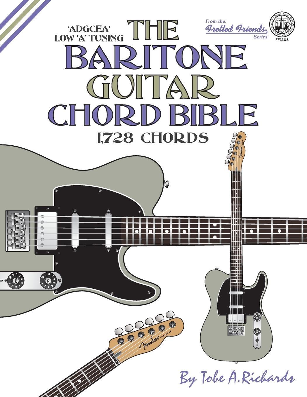 Cover: 9781906207526 | The Baritone Guitar Chord Bible | Low A Tuning 1,728 Chords | Richards