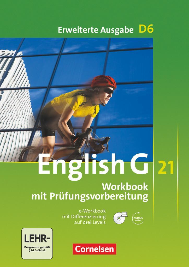 Cover: 9783060312900 | English G 21. Erweiterte Ausgabe D 6. Workbook mit CD-ROM...