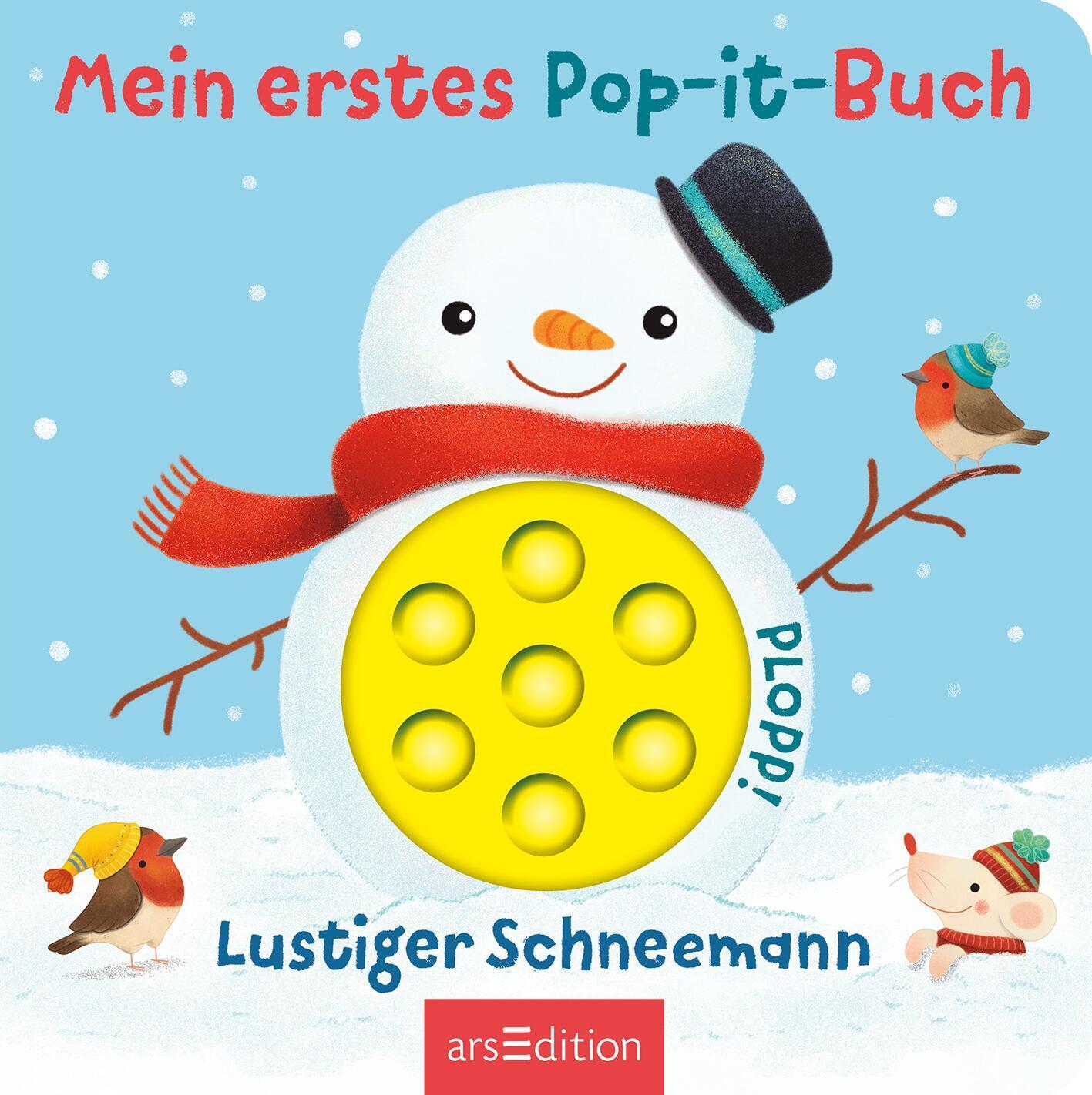 Bild: 9783845855264 | Mein erstes Pop-it-Buch - Lustiger Schneemann | Plopp! | Buch | 10 S.