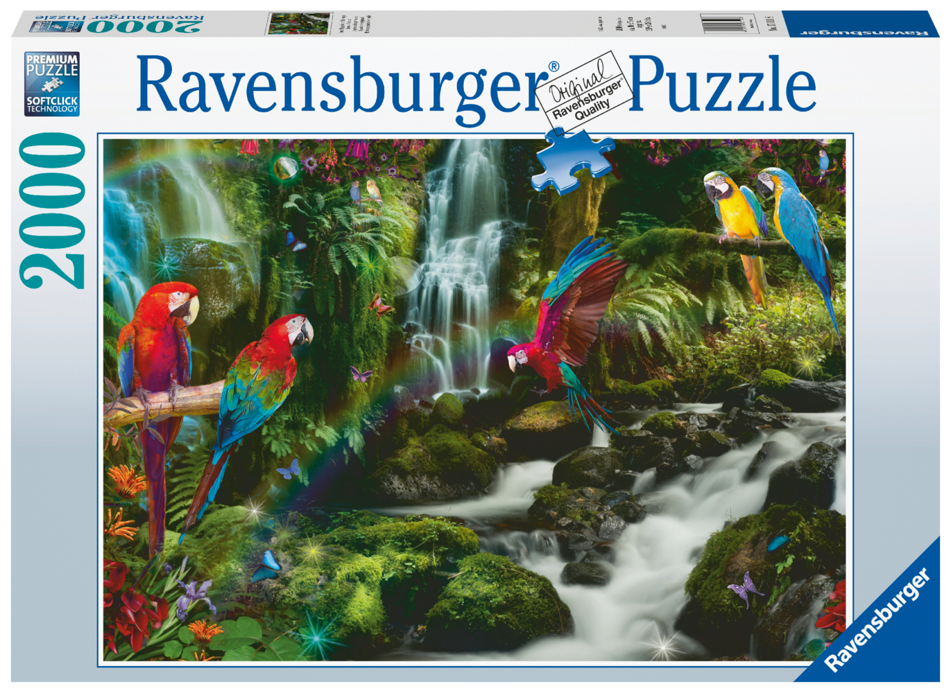 Cover: 4005556171118 | Ravensburger Puzzle - Bunte Papageien im Dschungel - 2000 Teile | 2022