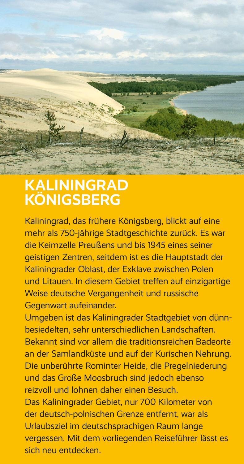 Bild: 9783897944916 | TRESCHER Reiseführer Kaliningrad Königsberg | Gunnar Strunz | Buch