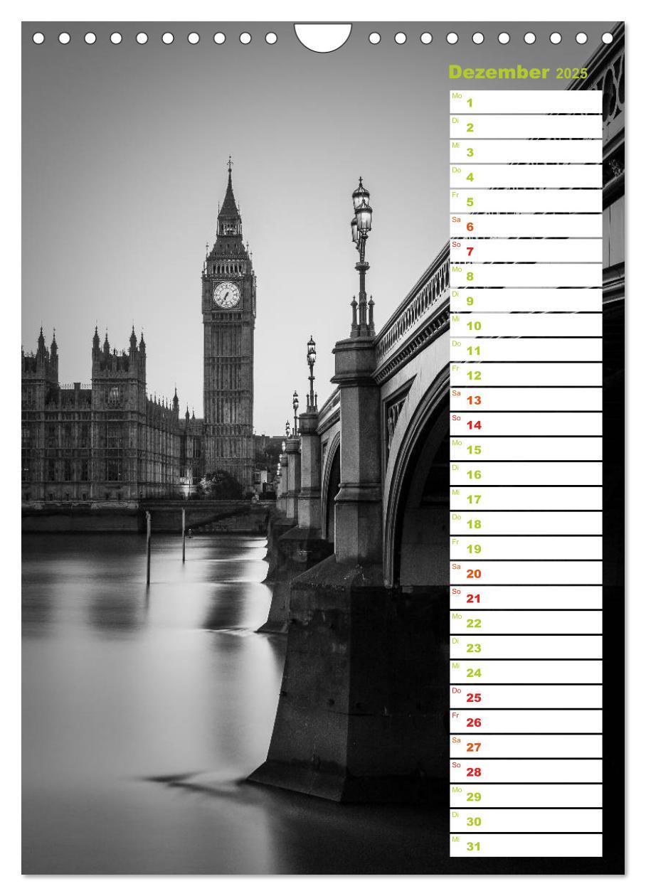 Bild: 9783457016718 | Big City London (Wandkalender 2025 DIN A4 hoch), CALVENDO...